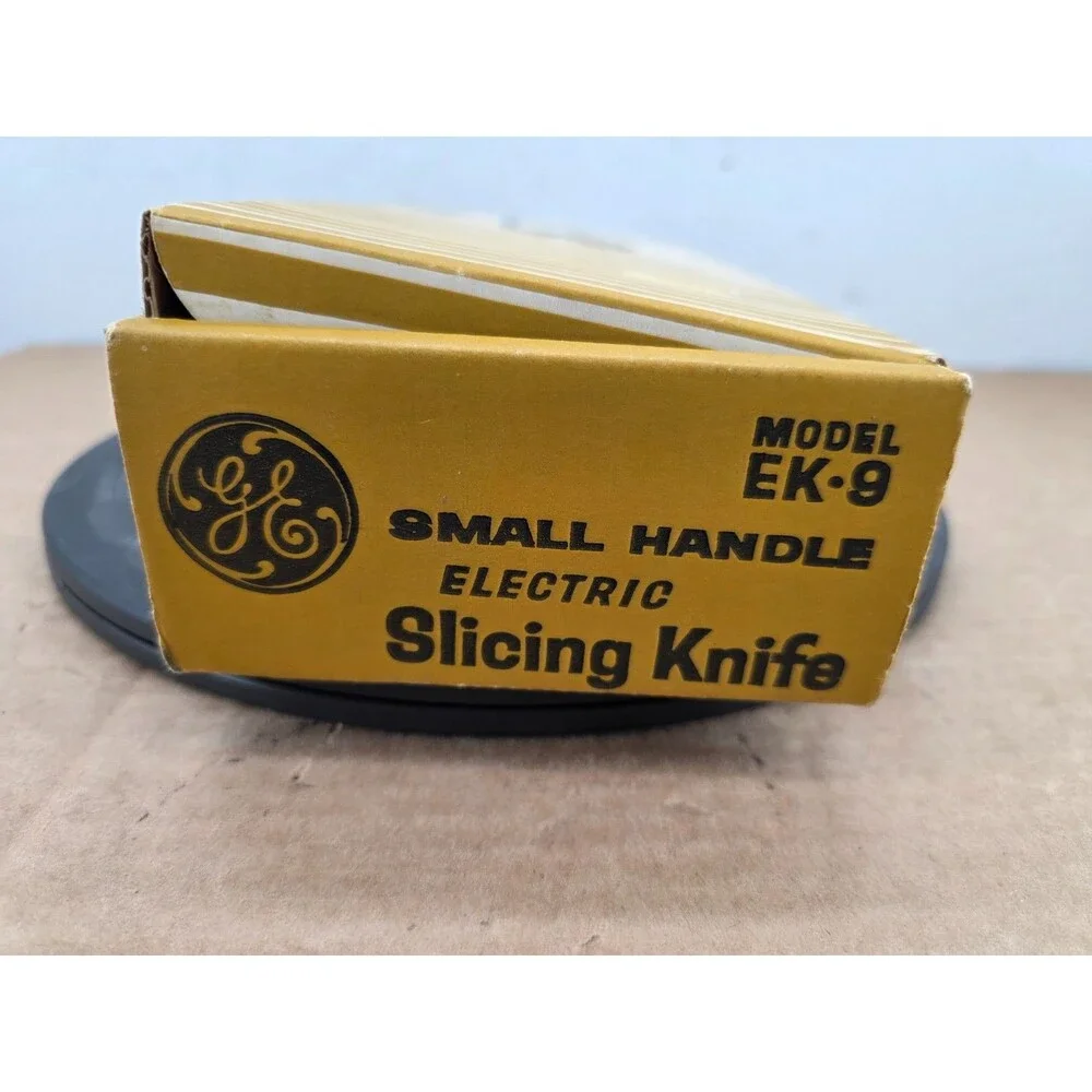 NIB- VTG 70s General Electric GE Electric Slicing Knife EK9